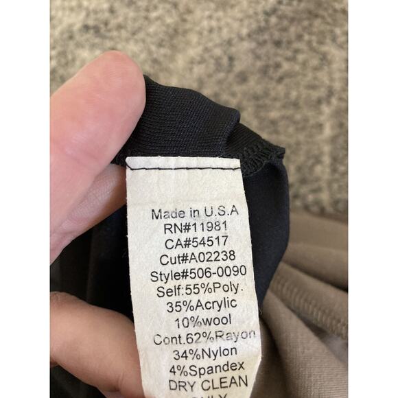 $5 SALE MUST GO Bailey 44 Womens Bow Waist Sleeveless Dress Beige Black Size S - Picture 7 of 7